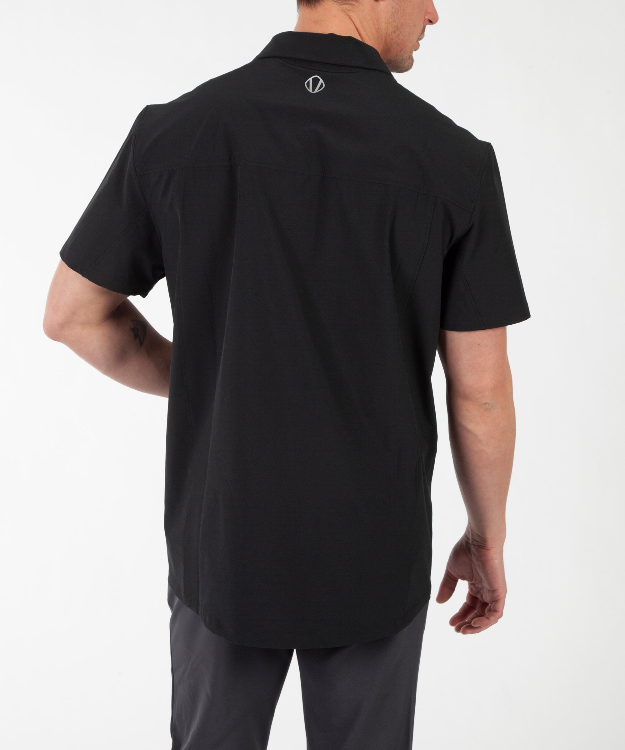 Men's Duncan Woven Snap-Front Short Sleeve Shirt - Sunice Sports - Canada