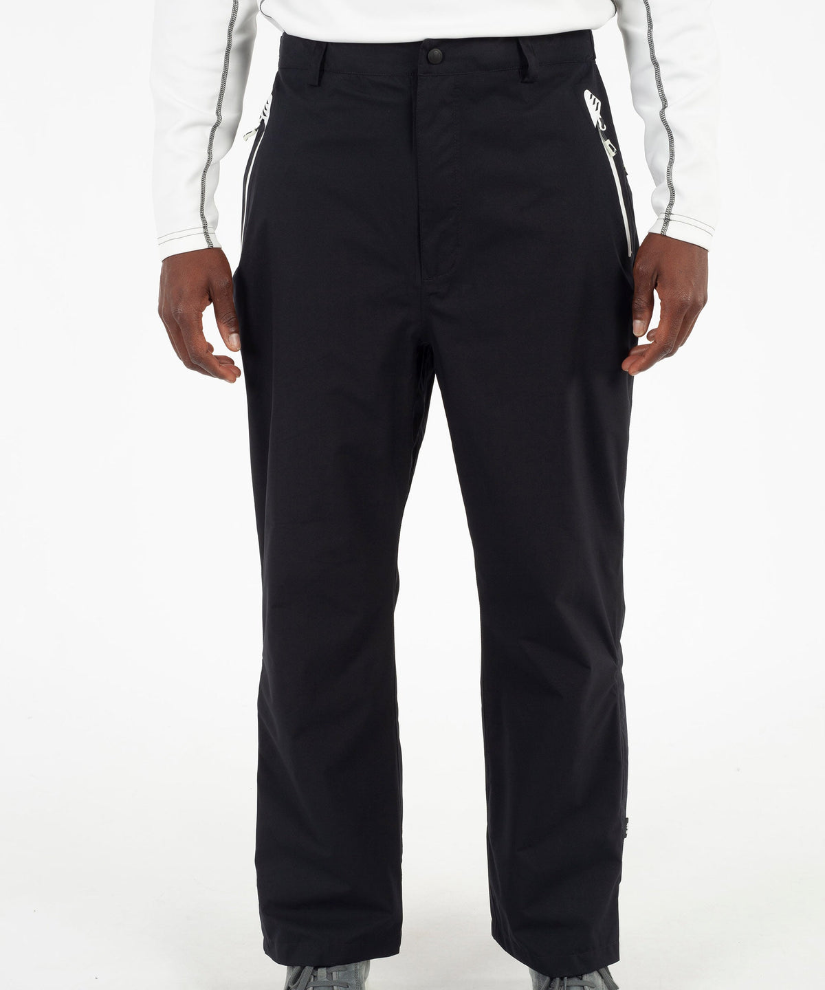Pantalon imperméable Edisson Gore-Tex Paclite pour hommes - Noir