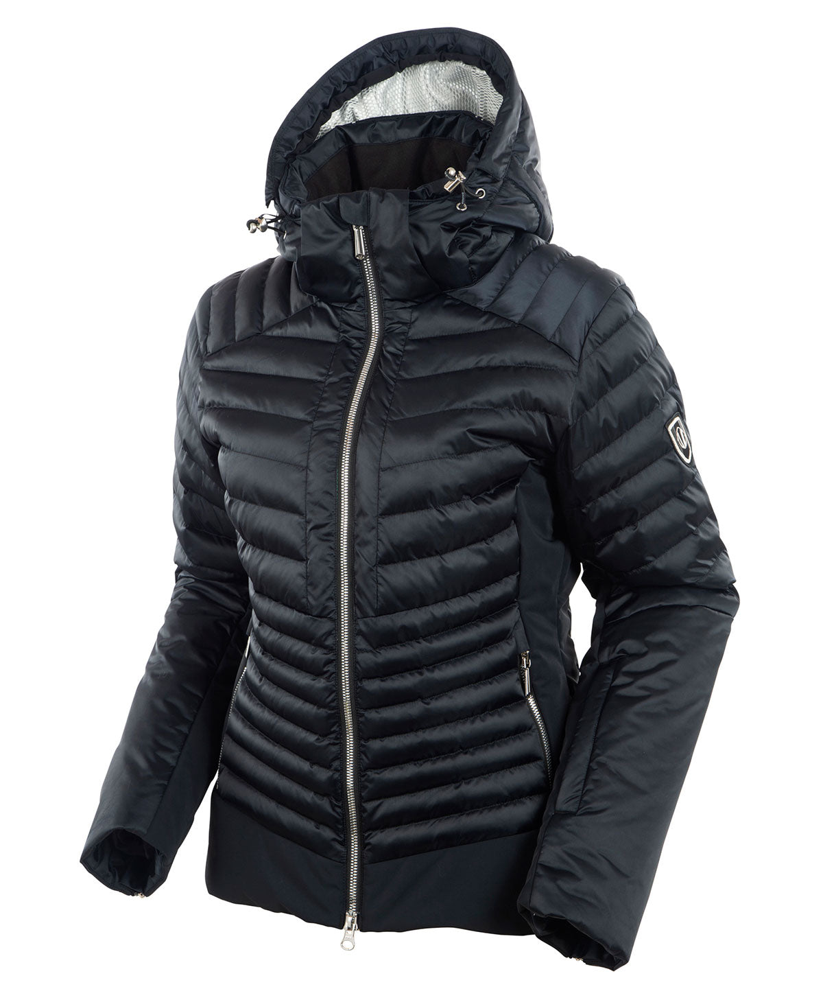Women&#39;s Kendall Waterproof Quilted Jacket with Removable Hood
