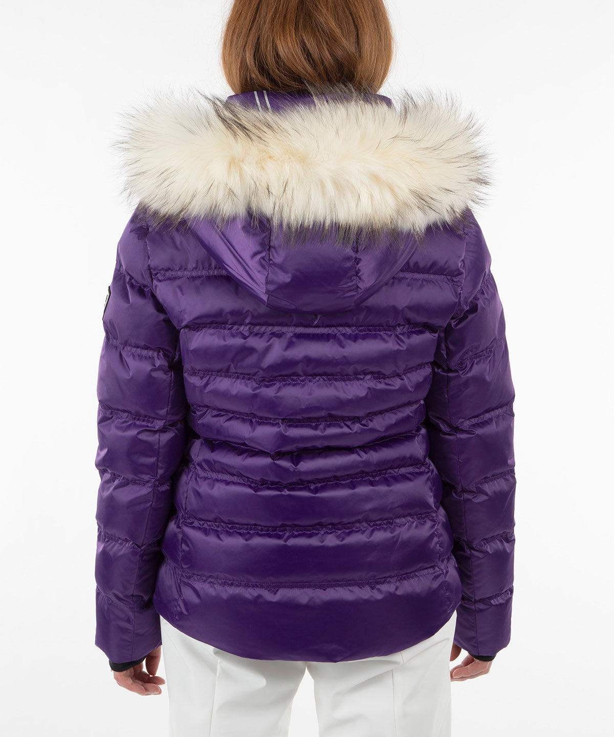 Women&#39;s Fiona Waterproof Quilted Stretch Jacket With Removable Fur Ruff
