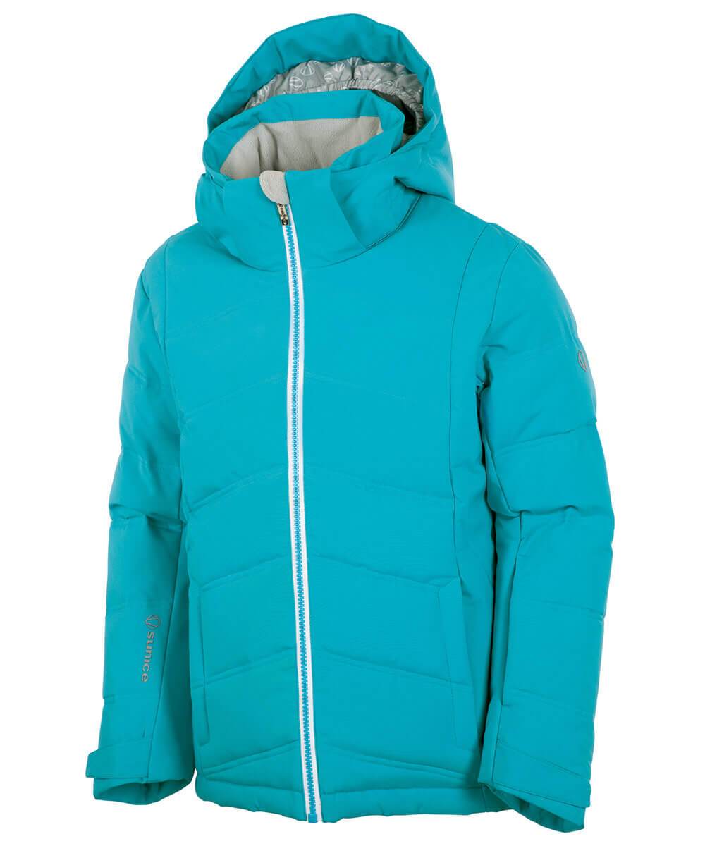 Girls&#39; Ava Waterproof Quilted Stretch Jacket