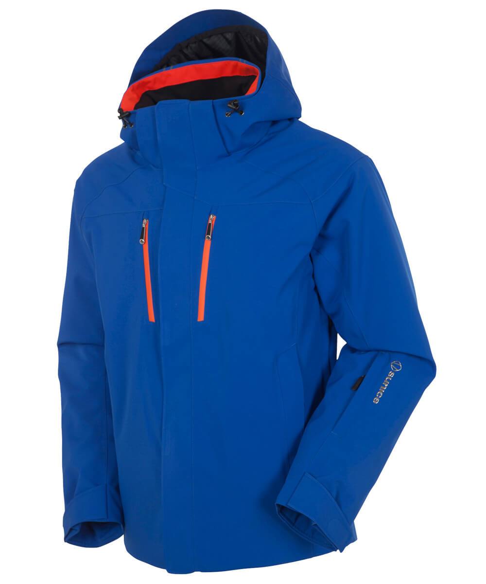 Men's Vibe Waterproof Insulated Stretch Jacket with Removable Hood
