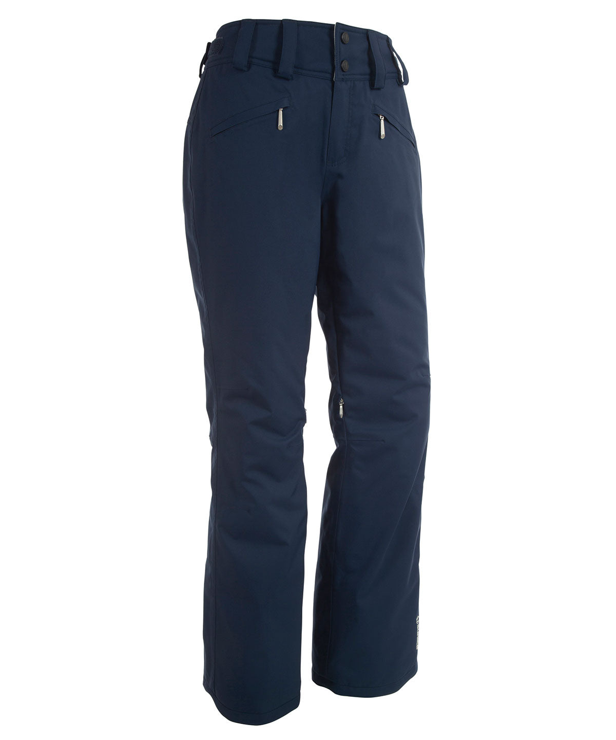 XFLWAM Women's Ski Snow Pants Waterproof Wind Lightweight Thermal Pants  Outdoor Hiking Mountain Softshell with Belt Blue M 